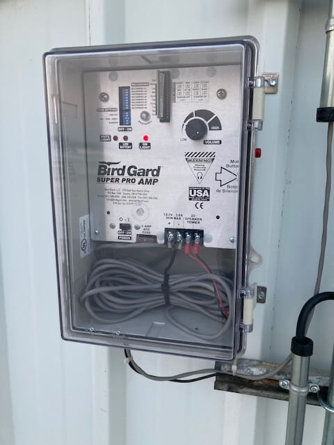 unité centrale effaroucheur Bird Gard Super Pro Amp