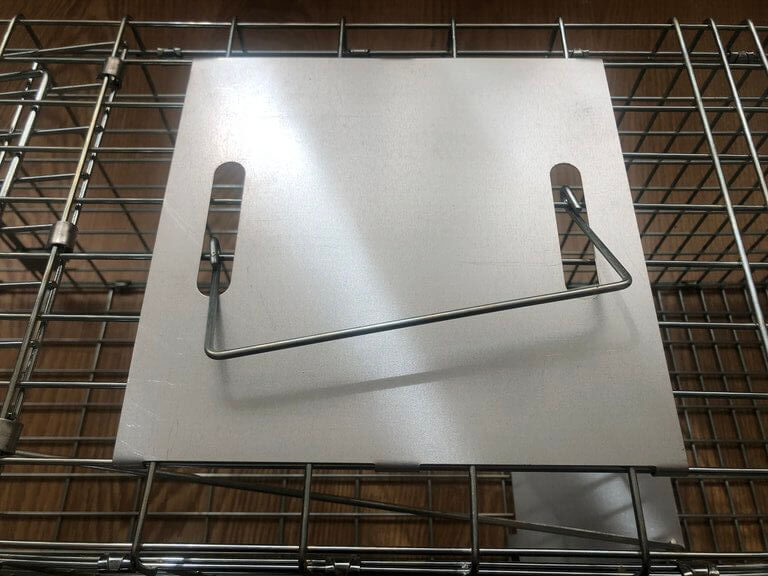 Renfort de poignée en aluminium